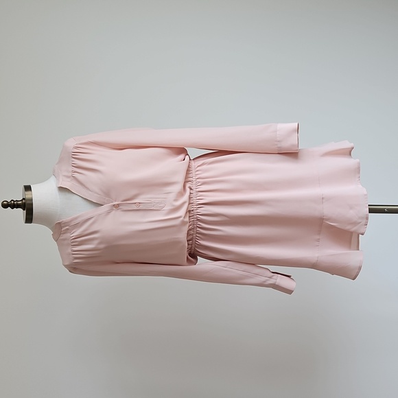 Joie Light Pink Long Sleeve Dress - Picture 1 of 5
